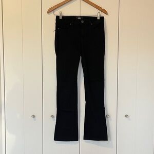 PAIGE Manhattan Black Bootcut Jeans